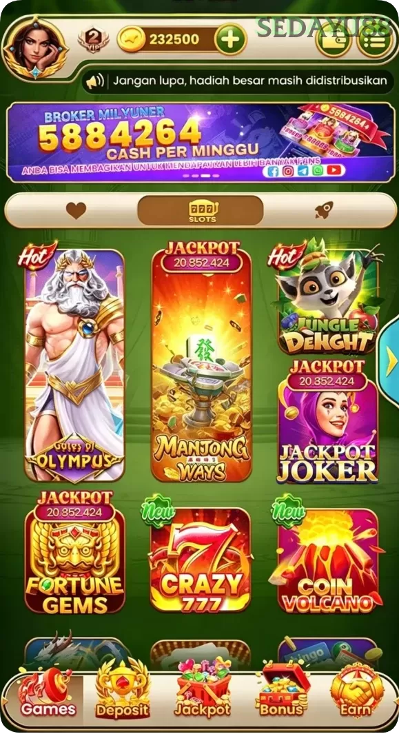 Screenshot Luck 88 nomor 2