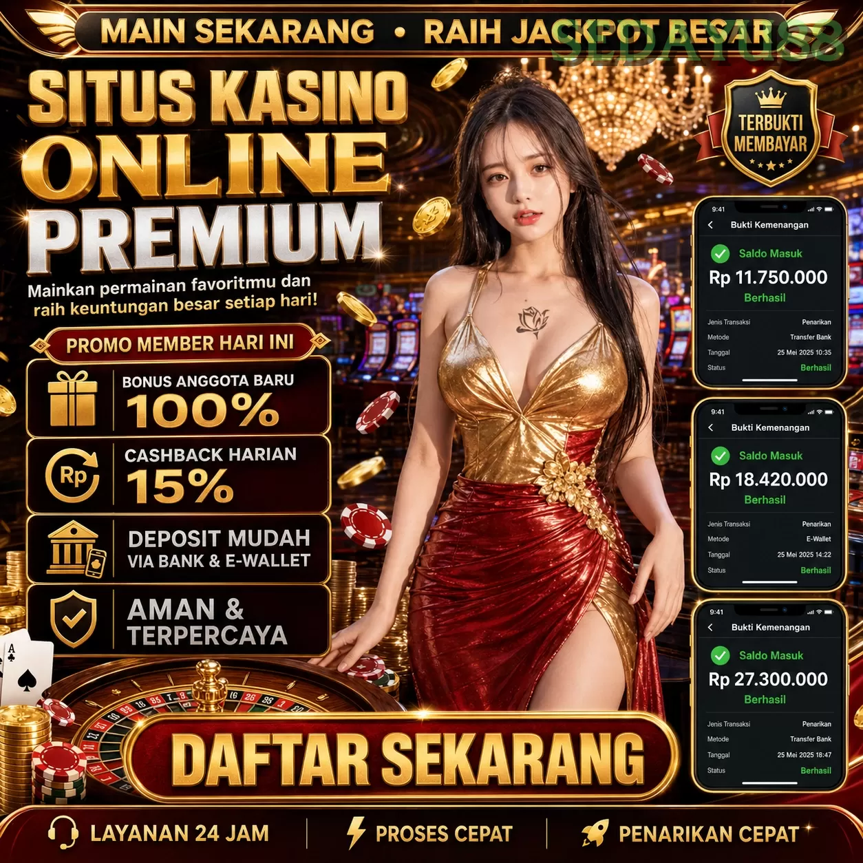 WELCOME BONUS NEW MEMBER 50_ promotion image